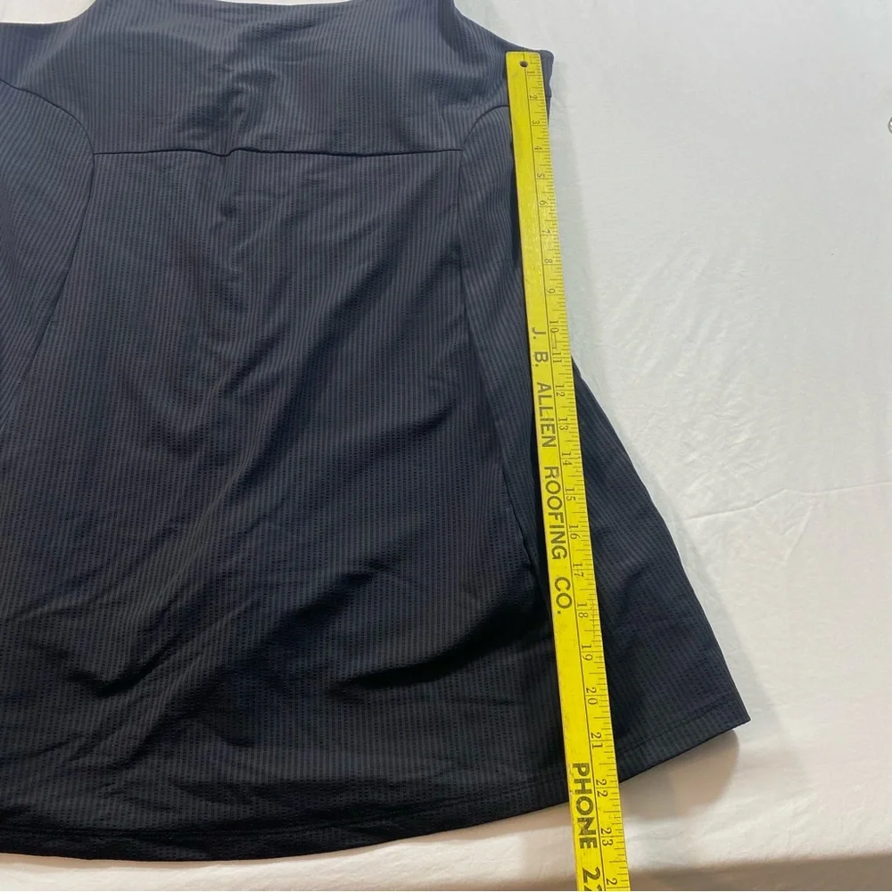 Avia Black Mini Dress Athletic Wear Women’s Large 12-14 Spandex adjustable Strap - Picture 7 of 10